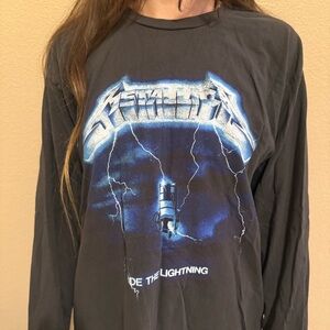 metallic long sleeve ( tilly’s )